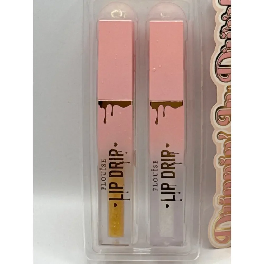 P. Louise Drippin' In Drizzle Lip‎ Gloss Duo BNIB